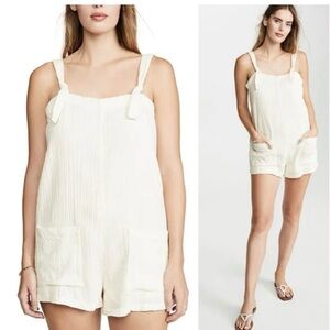 L*Space Cream Sleeveless Romper